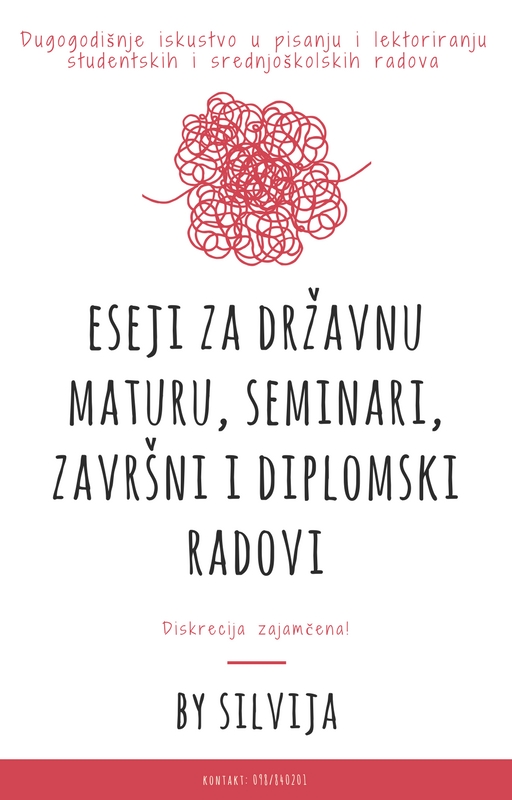SEMINARSKI / ZAVRŠNI / DIPLOMSKI RADOVI - Studentski.hr