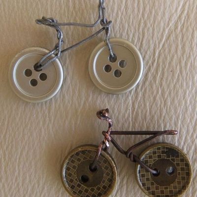 Bicikle od gumbića