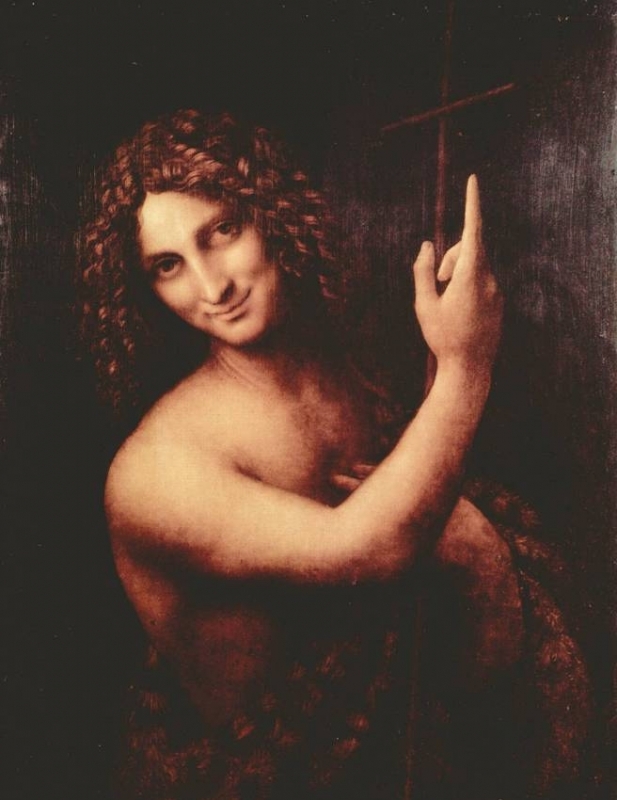 Leonardo da Vinci - Sveti Ivan Krstitelj