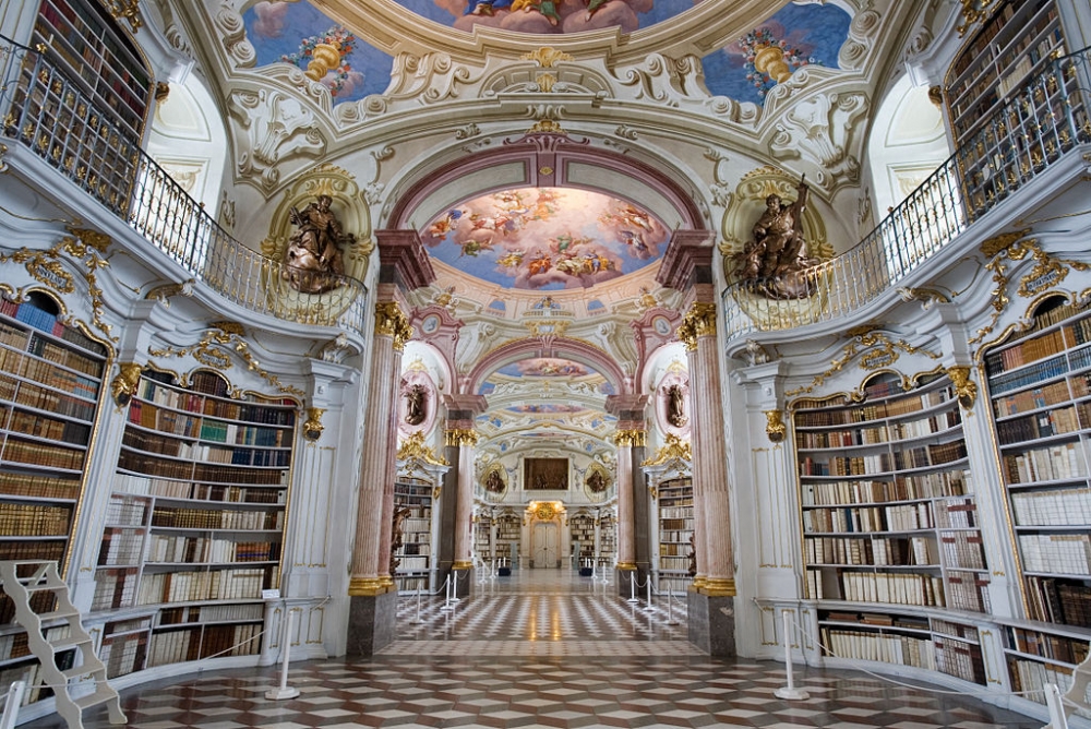 The Admont Library, Austria