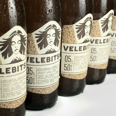 novi dizajn Velebitskog piva