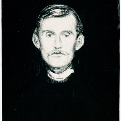 Edvard Munch, Self-portrait II