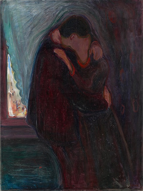 Edvard Munch, The Kiss