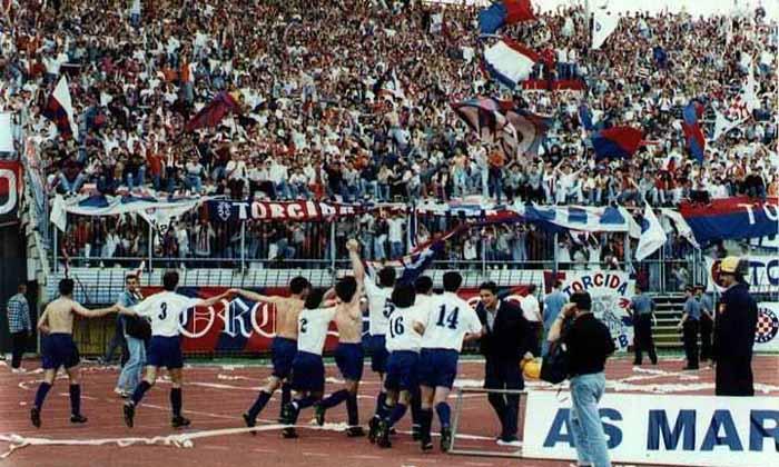 NK Rijeka - Sastavi Rijeke i HNK Hajduk Split (Stadion HNK