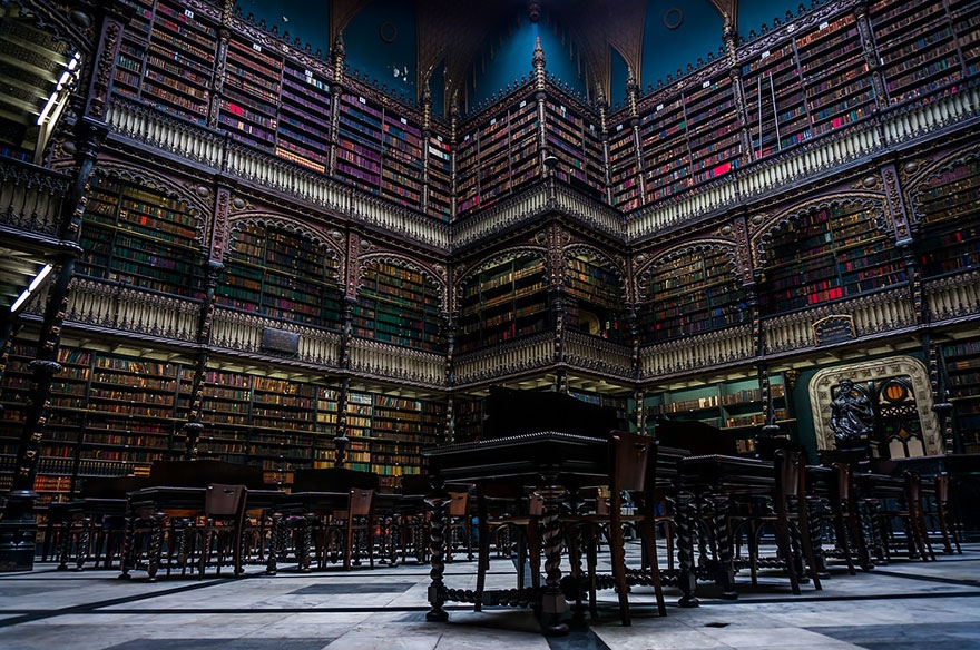 Biblioteca Real Gabinete Portugues De Leitura, Rio de Janeiro 