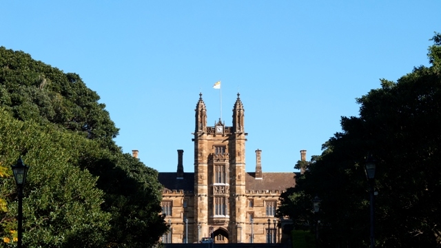 Great Hall, Sydney University Quadrangle, Sydney University, Camperdown