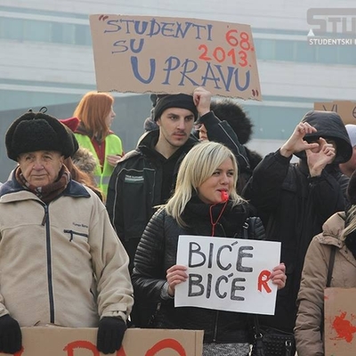 Prosvjed studenata BiH