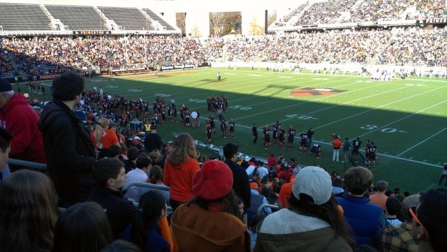 Utakmica američkog nogometa: Princeton-Yale