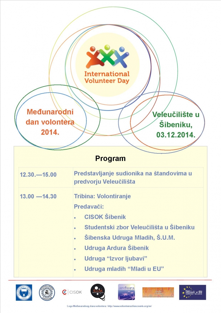 Međunarodni dan volontera - VUŠ/program