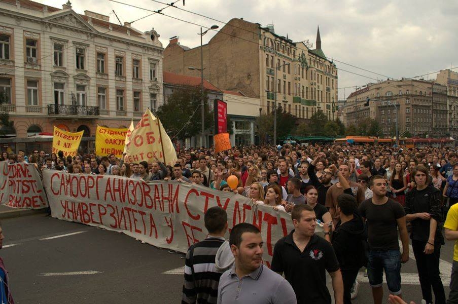 Prosvjed Beograd 2