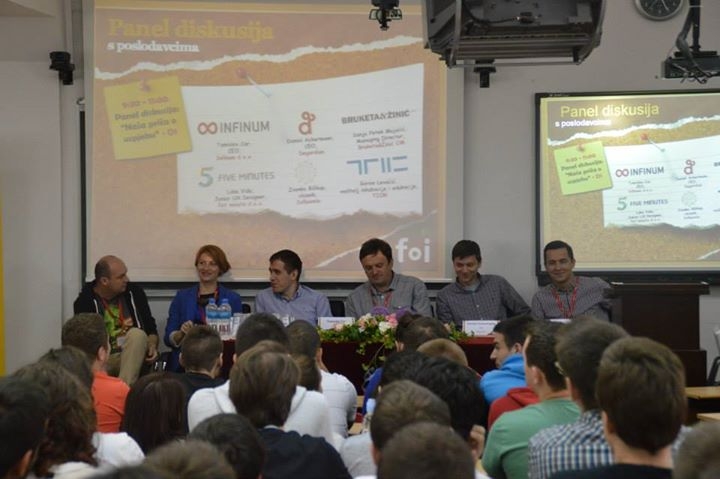 Dan karijera - panel diskusija s poslodavcima 2014. Dan karijera - panel diskusija s poslodavcima 2014.