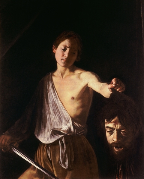 Caravaggio, David s Golijatovom glavom (1610)
