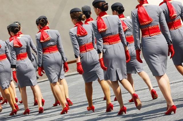 Etihad Airways stjuardese 