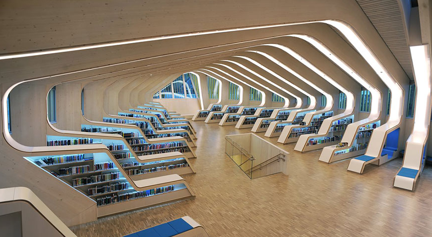 Vennesla Library and Culture House , Norway
