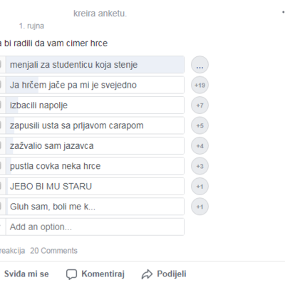 Najbolje objave u domskim grupama