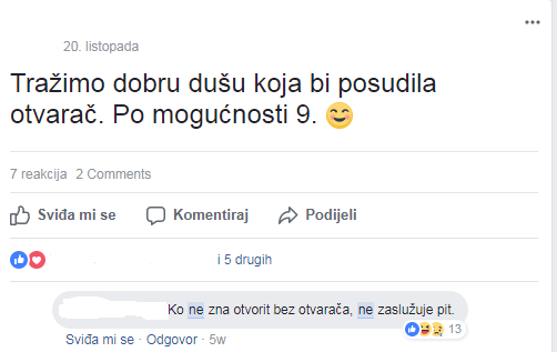 Najbolje objave u domskim grupama