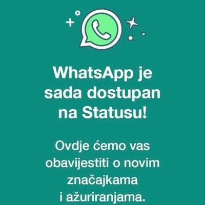 WhatsApp status