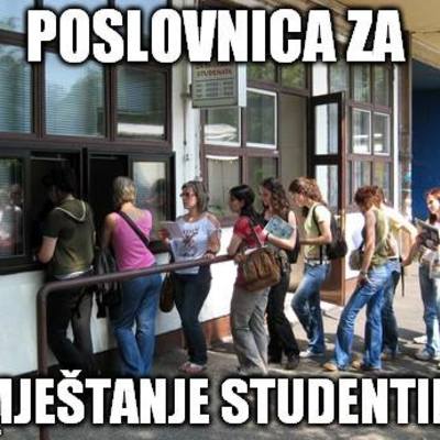 Poslovnica za smještanje studentima