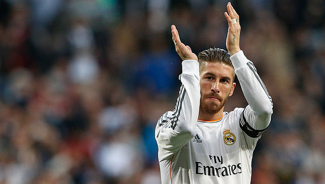 Ramos u dresu Real Madrida