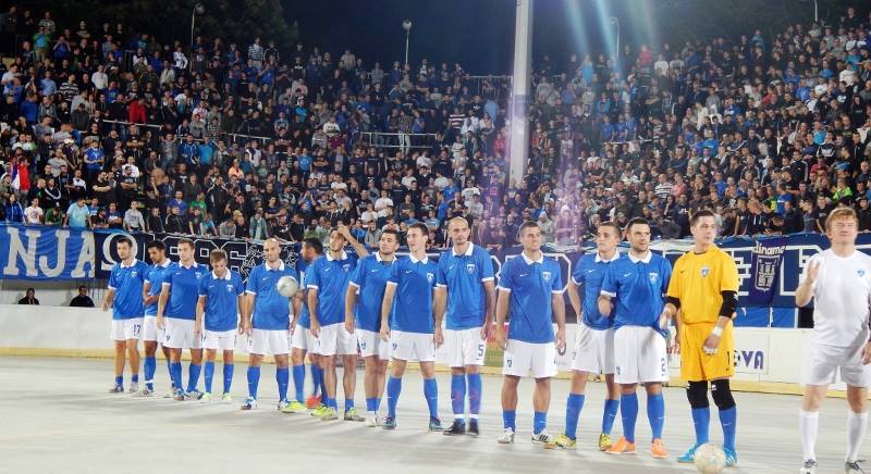 Futsal dinamo spektakl na Šalati u rujnu 2014. 1