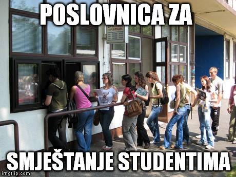 Poslovnica za smještanje studentima