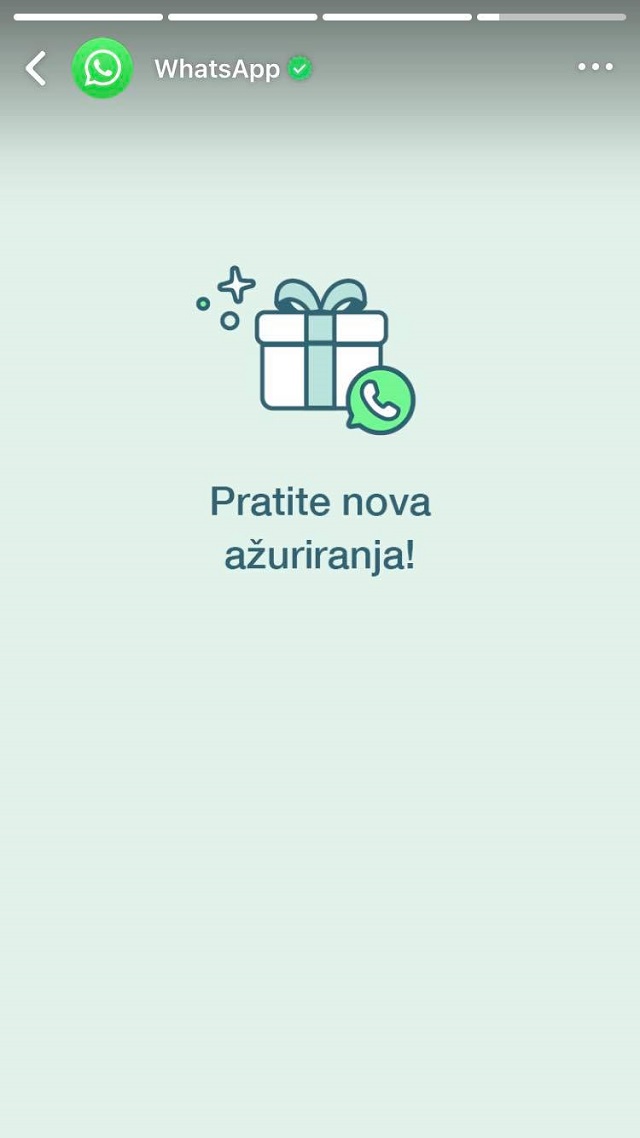 WhatsApp status