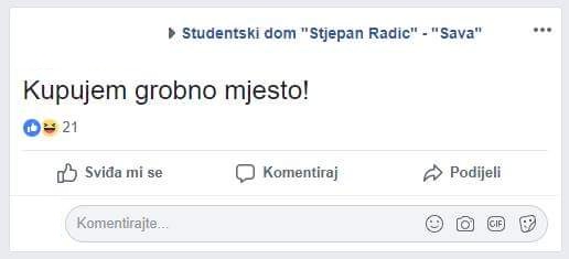 Najsmješnije objave "tražim cimera" sa domskih grupa