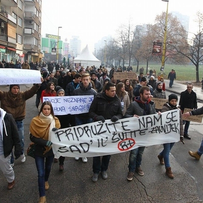 Prosvjed studenata BiH