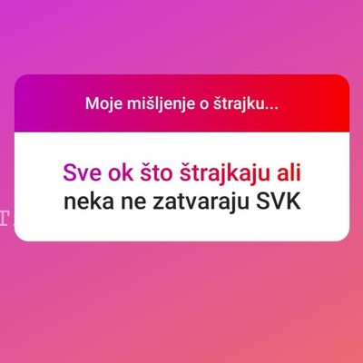 Stavovi studenata o štrajku