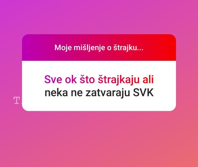 Stavovi studenata o štrajku