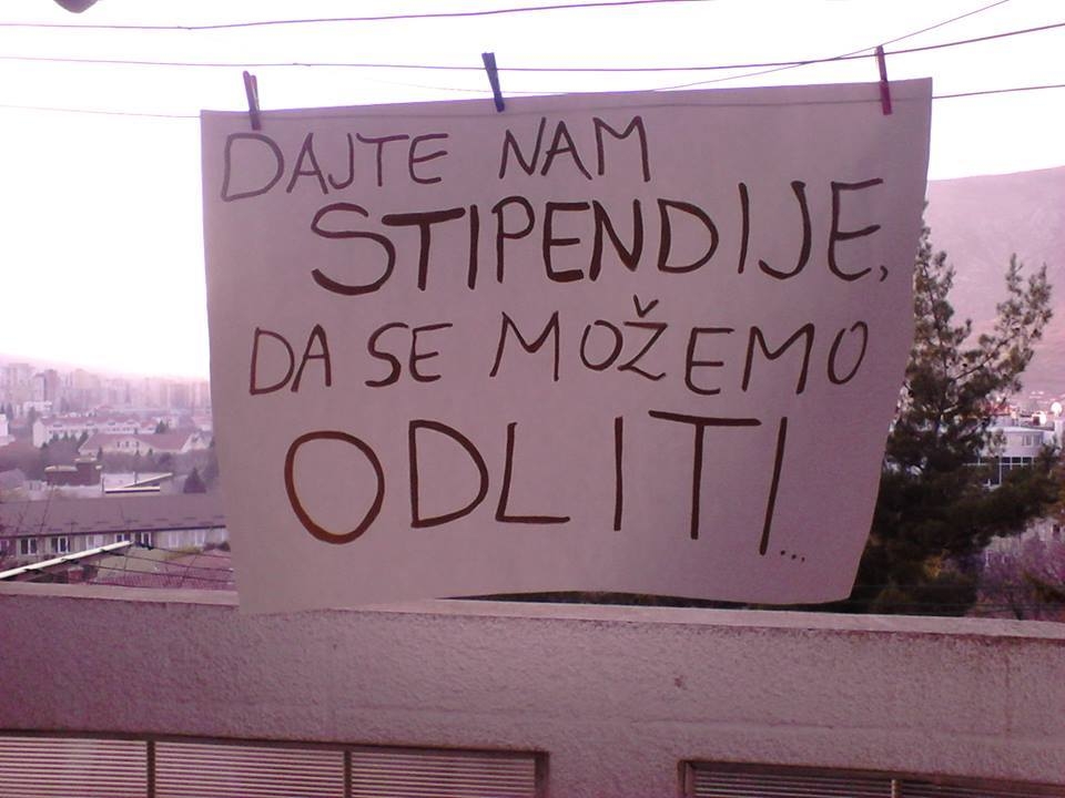 Prosvjed studenata BiH