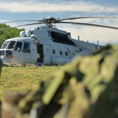 Let vojnim helikopterom – TVO