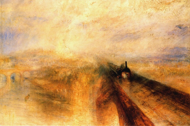 William Turner, Kiša, para i brzina ili Velika zapadna željeznica, 1844.