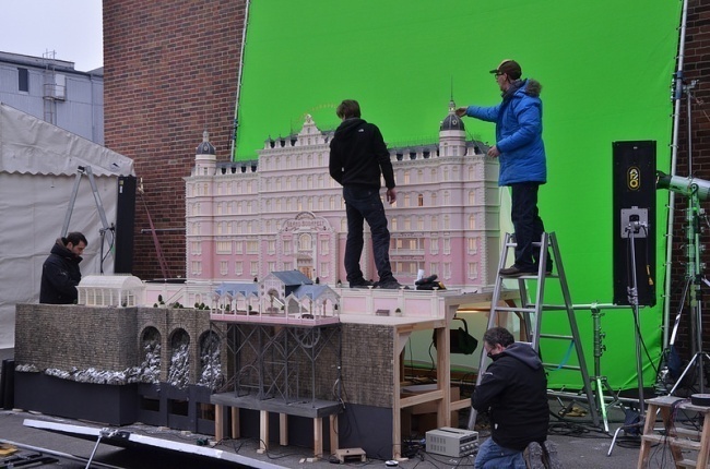 Minijaturni model iz filma The Grand Budapest Hotel