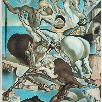 Salvador Dali - Family of Marsupial Centaurs (1941)