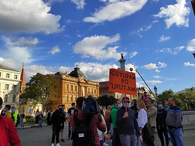 Prosvjed studenata Pravnog fakulteta