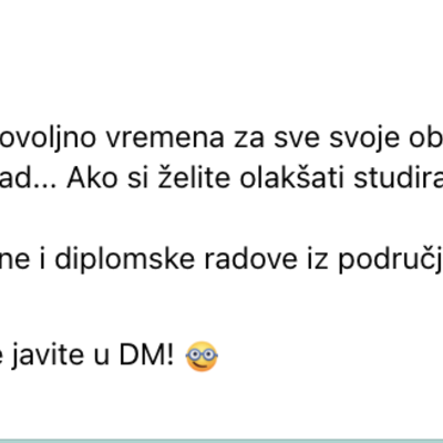 pisanje radova