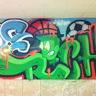 Grafiti u SC-u - sport