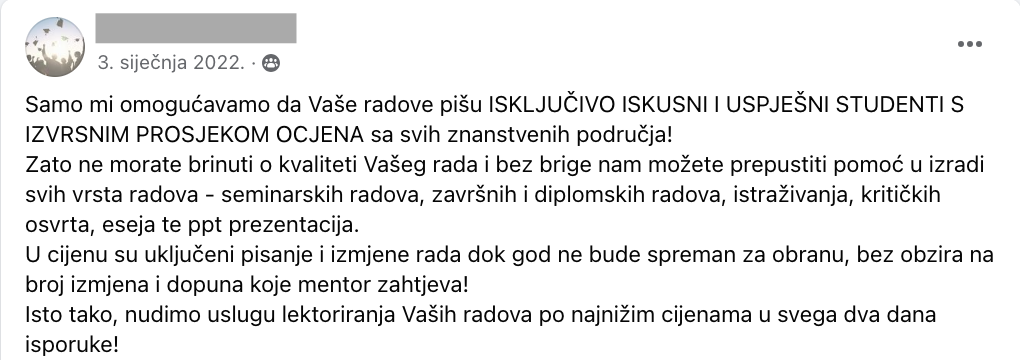 pisanje radova