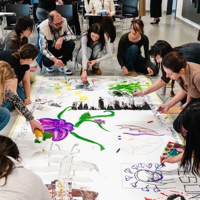 TVZ izložba, Art terapija