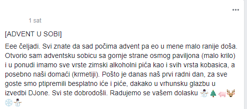 Najbolje objave u domskim grupama