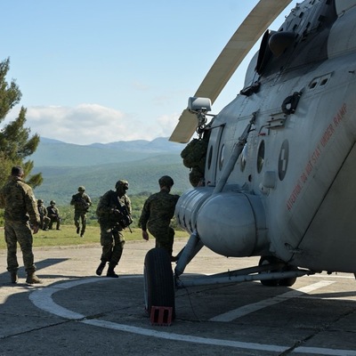 Let vojnim helikopterom – TVO