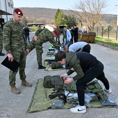 Počelo temeljno vojno osposobljavanje