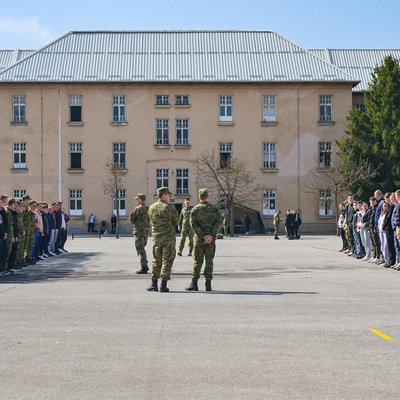 Počelo temeljno vojno osposobljavanje