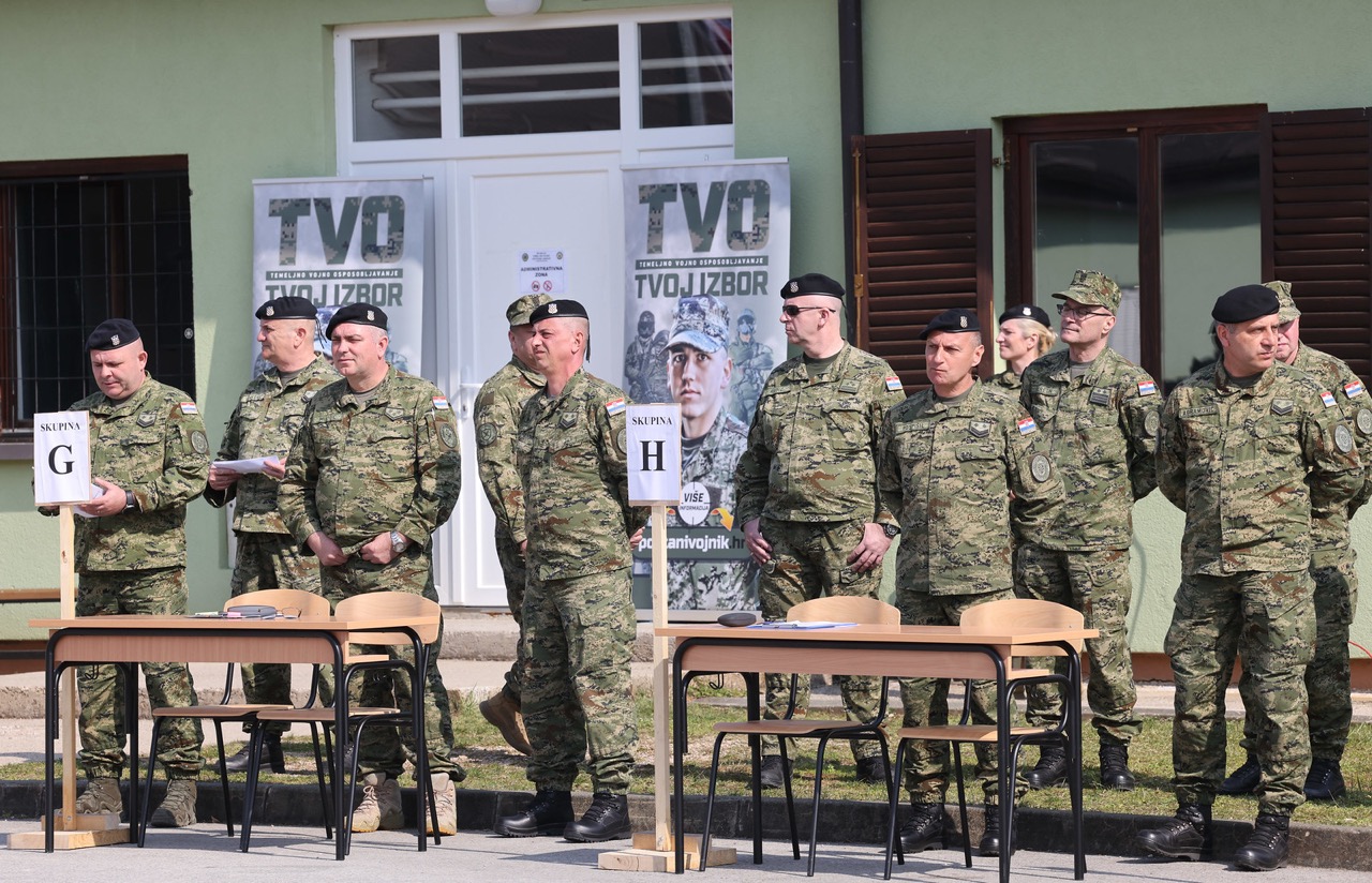 Počelo temeljno vojno osposobljavanje