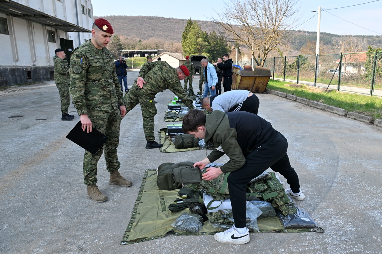 Počelo temeljno vojno osposobljavanje