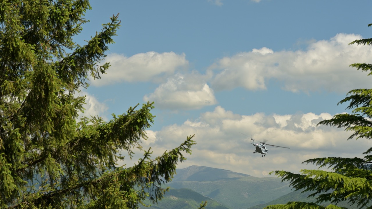 Let vojnim helikopterom – TVO