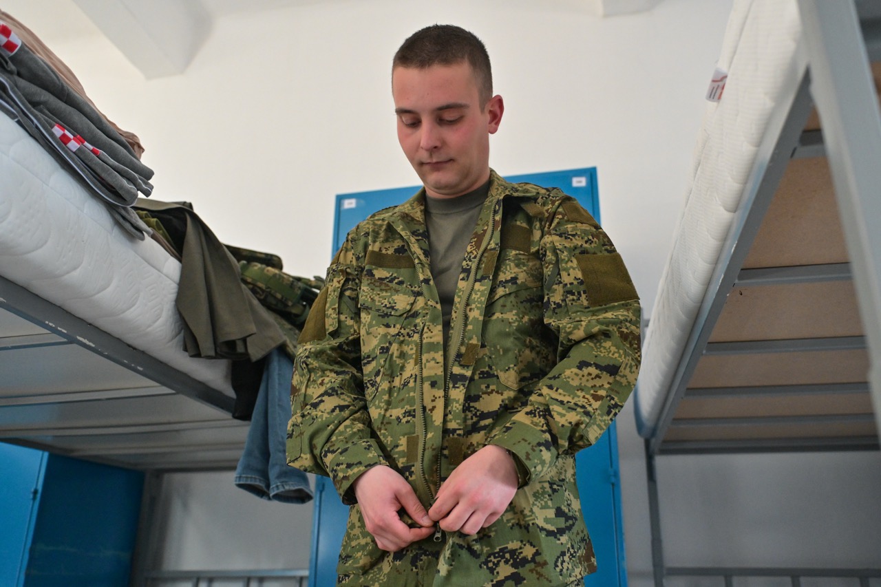 Počelo temeljno vojno osposobljavanje