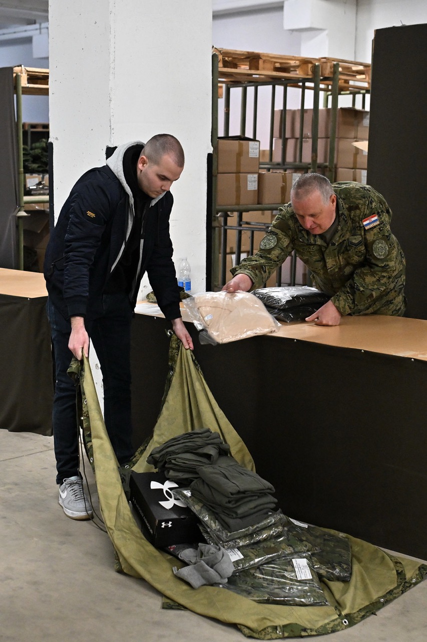 Počelo temeljno vojno osposobljavanje