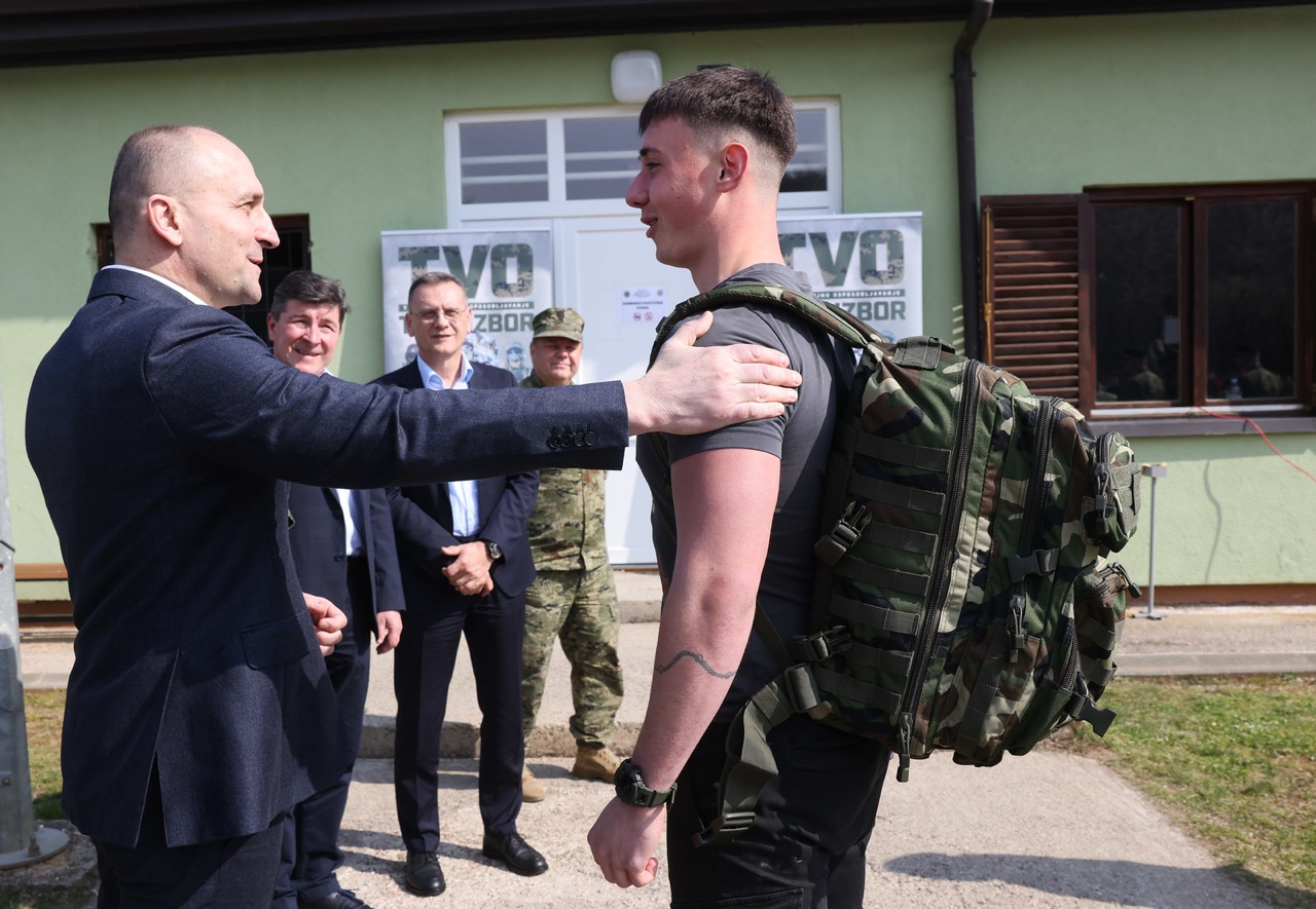 Počelo temeljno vojno osposobljavanje